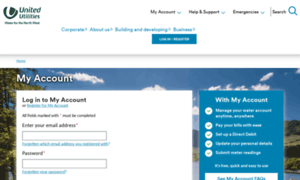 Myaccount.unitedutilities.com thumbnail