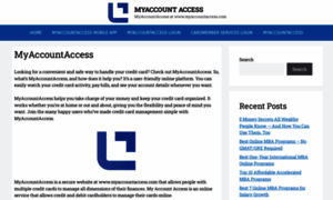 Myaccountaccess.online thumbnail