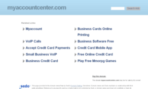 Myaccountcenter.com thumbnail