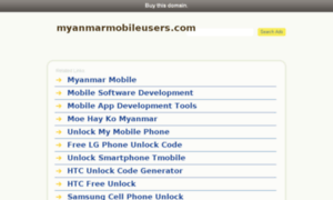 Myanmarmobileusers.com thumbnail