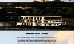 Myanmarrivercruises.net thumbnail