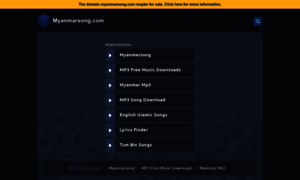 Myanmarsong.com thumbnail