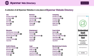 Myanmarwebdirectory.com thumbnail