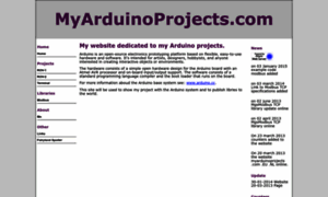 Myarduinoprojects.com thumbnail