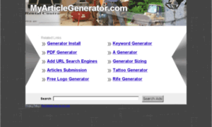 Myarticlegenerator.com thumbnail