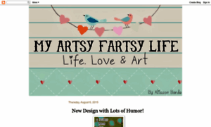 Myartsyfartsylife.blogspot.com thumbnail