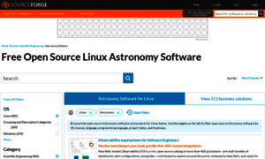 Myastro.sourceforge.net thumbnail