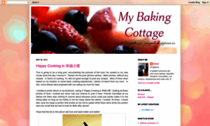 Mybakingcottage.blogspot.com thumbnail