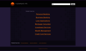 Mybankpsb.info thumbnail
