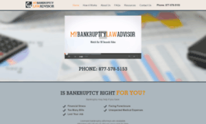 Mybankruptcylawadvisor.com thumbnail
