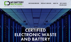 Mybatteryrecyclers.com thumbnail