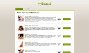 Mybeaute.clicrdv.com thumbnail