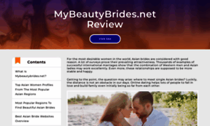 Mybeautybrides.review thumbnail