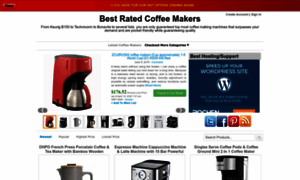 Mybestratedcoffeemakers.com thumbnail