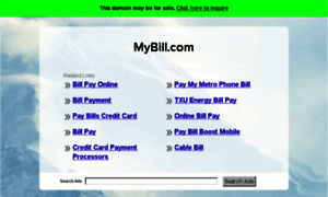 Mybill.com thumbnail