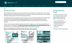 Mybillpay.atriumhealth.org thumbnail
