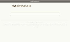 Mybirdforum.net thumbnail