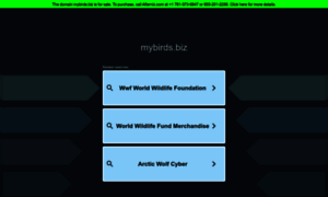 Mybirds.biz thumbnail