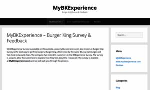 Mybkexperience.us thumbnail