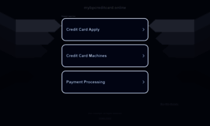Mybpcreditcard.online thumbnail