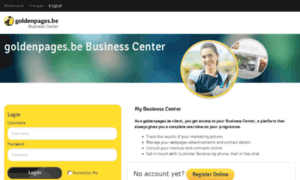 Mybusinesscenter.goldenpages.be thumbnail