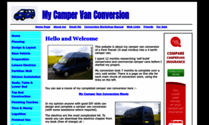 Mycampervanconversion.co.uk thumbnail