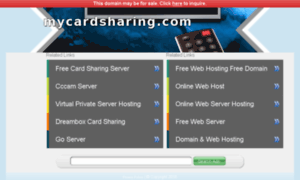 Mycardsharing.com thumbnail