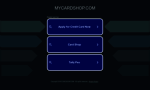 Mycardshop.com thumbnail