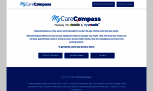 Mycarecompass.lifelabs.com thumbnail