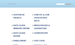 Mycarglass.fr thumbnail