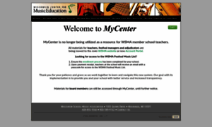Mycenter.wsmamusic.org thumbnail