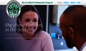 Mycertifiedorthopaedicsurgeon.org thumbnail
