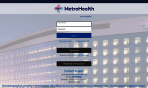Mychart.metrohealth.org thumbnail