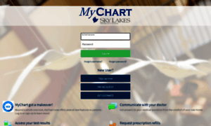 Mychart.skylakes.org thumbnail