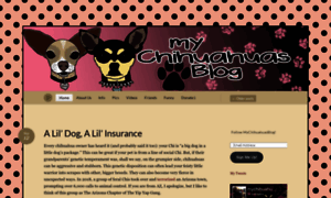 Mychihuahuasblog.com thumbnail