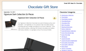 Mychocolategiftstore.com thumbnail