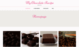 Mychocolaterecipe.com thumbnail