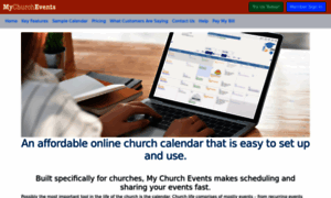 Mychurchevents.com thumbnail