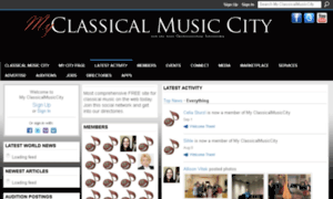 Mycity.classicalmusiccity.com thumbnail