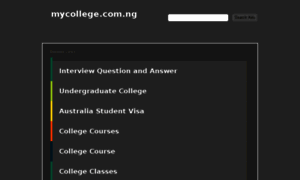 Mycollege.com.ng thumbnail