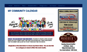 Mycommunitycalendar.ca thumbnail