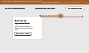 Mycoursdechant.com thumbnail