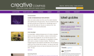 Mycreativecompass.org thumbnail