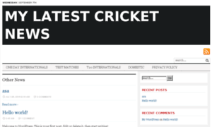 Mycricket.news thumbnail