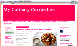 Myculinarycurriculum.blogspot.com thumbnail