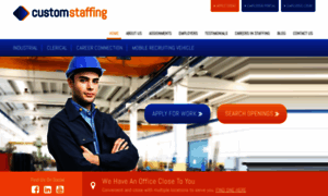 Mycustomstaffing.com thumbnail