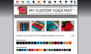 Mycustomyogamat.com thumbnail