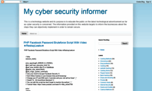 Mycybersecurityguy.blogspot.com thumbnail