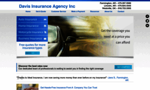 Mydavisinsurance.com thumbnail