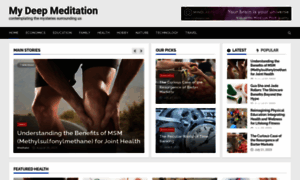 Mydeepmeditation.com thumbnail